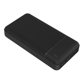 Външна батерия 30000 mAh 3,7V черна