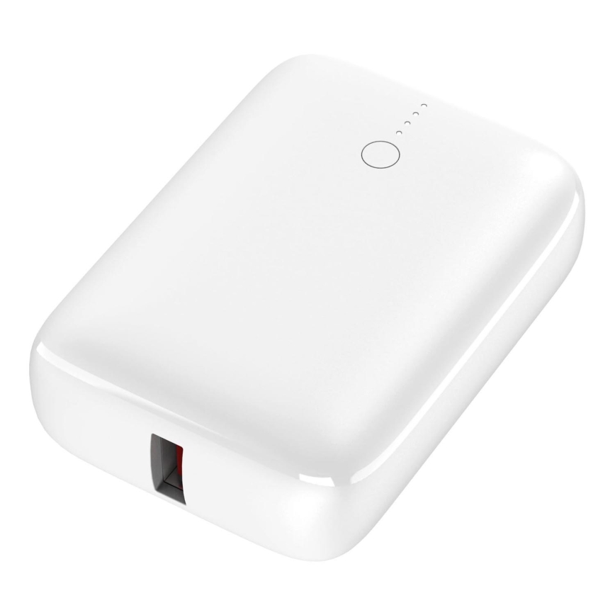 Външна батерия Power Delivery Compact 10000 mAh/22,5W/3,7V бял