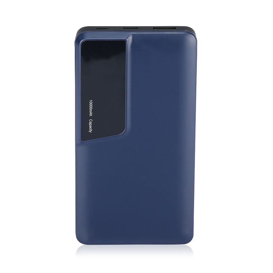 Външна батерия с дисплей 10000mAh/3,7V синя