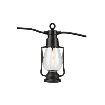 Външна декоративна гирлянда 20xLED 20m IP44 топла бяла