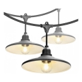Външна декоративна гирлянда CRETE 15xE27/230V 20m IP44
