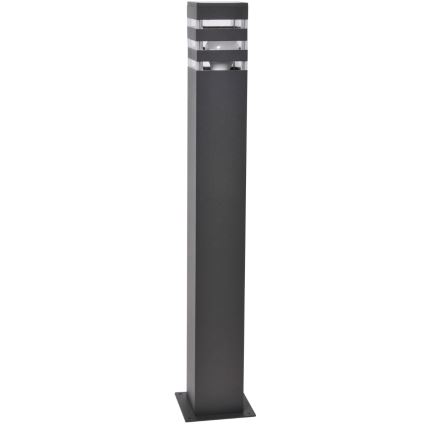 LED RGBW димируема външна лампа TEKSAS 1xE27/12W/230V 2700-6500K Wi-Fi 74 см IP44 антрацит
