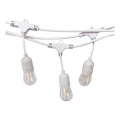 Външна гирлянда STRING 15xE27/40W/230V 15m IP65