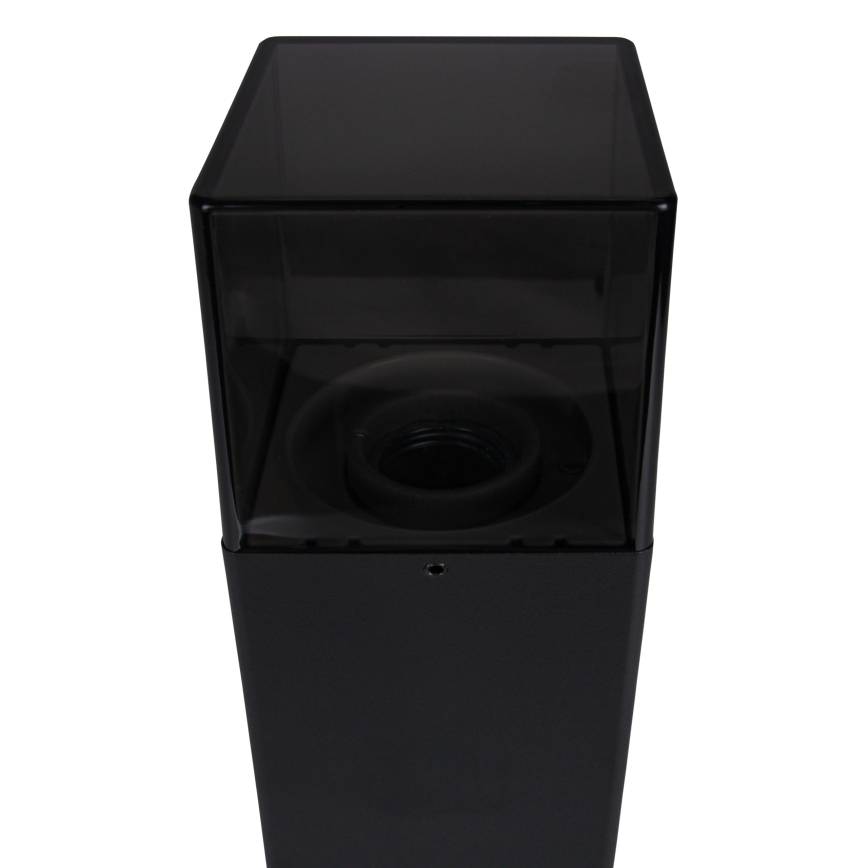Външна лампа 1xE27/40W/230V IP44, 80 см, черна/димна
