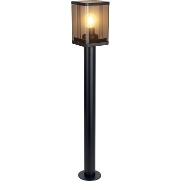 Vъншна лампа 1xE27/60W/230V IP44 черна/кафяво-опушена