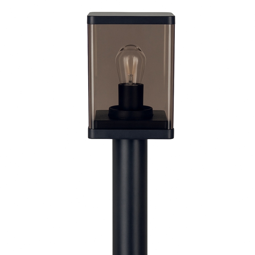 Vъншна лампа 1xE27/60W/230V IP44 черна/кафяво-опушена