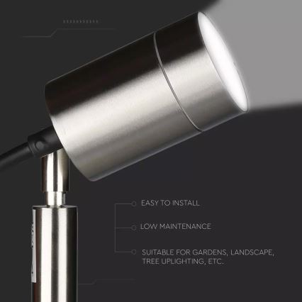 Външна лампа 1xGU10/35W/230V IP44