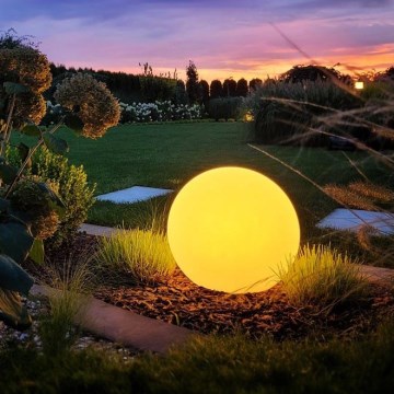 Външна лампа GLOBO 1xE27/60W/230V диаметър 30 см IP44
