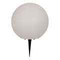 Външна лампа KULA 1xE27/60W/230V Ø 35 см IP44 бяла