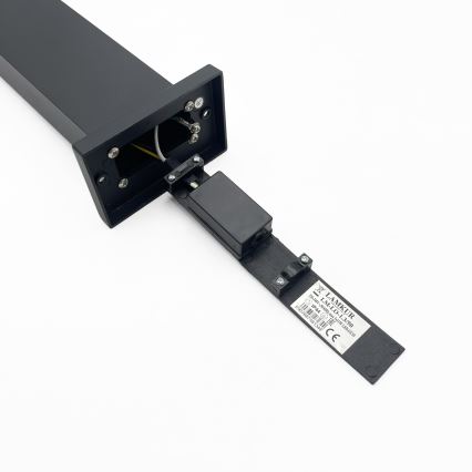 Външна лампа LANTHEA 1xGU10/11W/230V IP44 50 cm черна