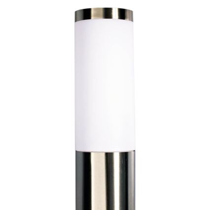 Външна лампа LIVIA 1xE27/10W/230V 45 cm IP44 сребриста