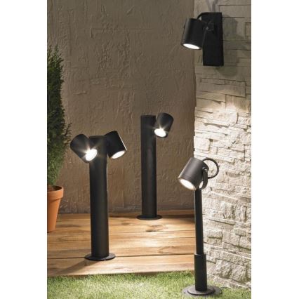 Външна лампа PINO 2xGU10/10W/230V IP44 44 cm