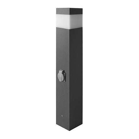 Външна лампа с контакт GARD 1xE14/60W/230V IP44