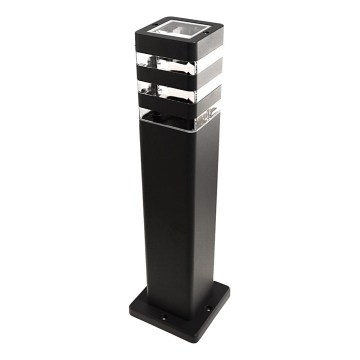 Външна лампа SANTA 1xE27/60W/230V, 50 см, IP54, черна