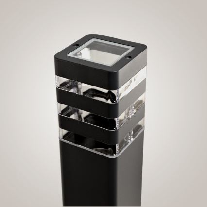 Външна лампа SANTA 1xE27/60W/230V, 50 см, IP54, черна