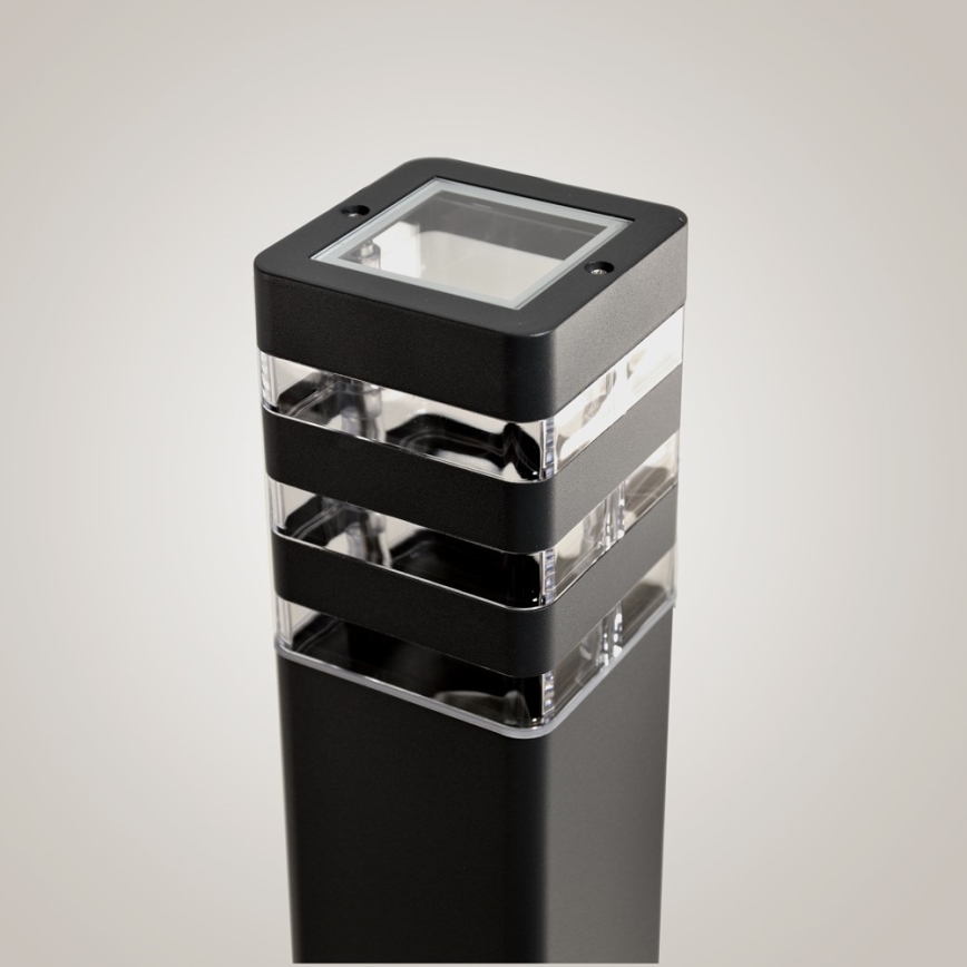 Външна лампа SANTA 1xE27/60W/230V, 50 см, IP54, черна