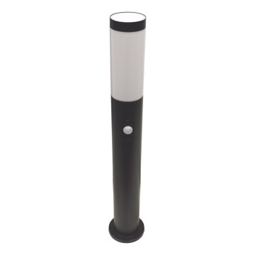 Външна лампа със сензор LOPPA 1xE27/60W/230V 65 cm IP44 антрацит