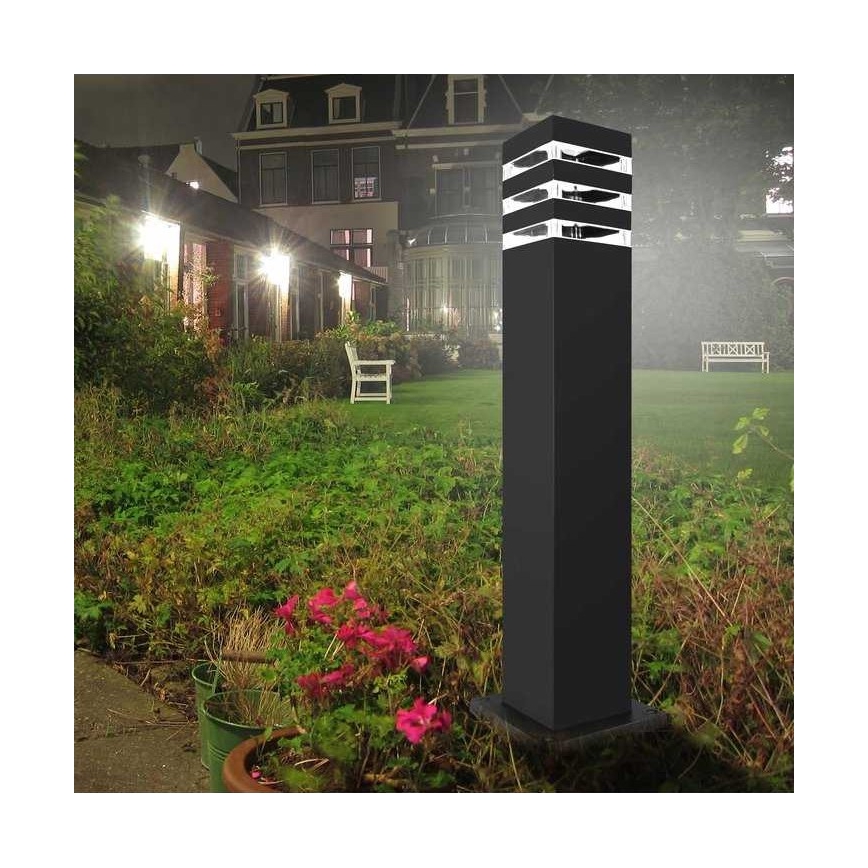Външна лампа TEKSAS 1xE27/12W/230V IP44 74 см антрацит