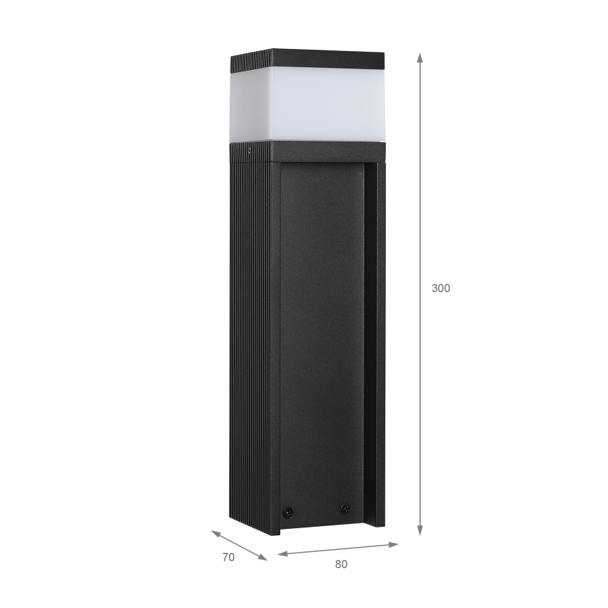 Външна лампа VESPER 1xG9/5W/230V IP44 30 см черна