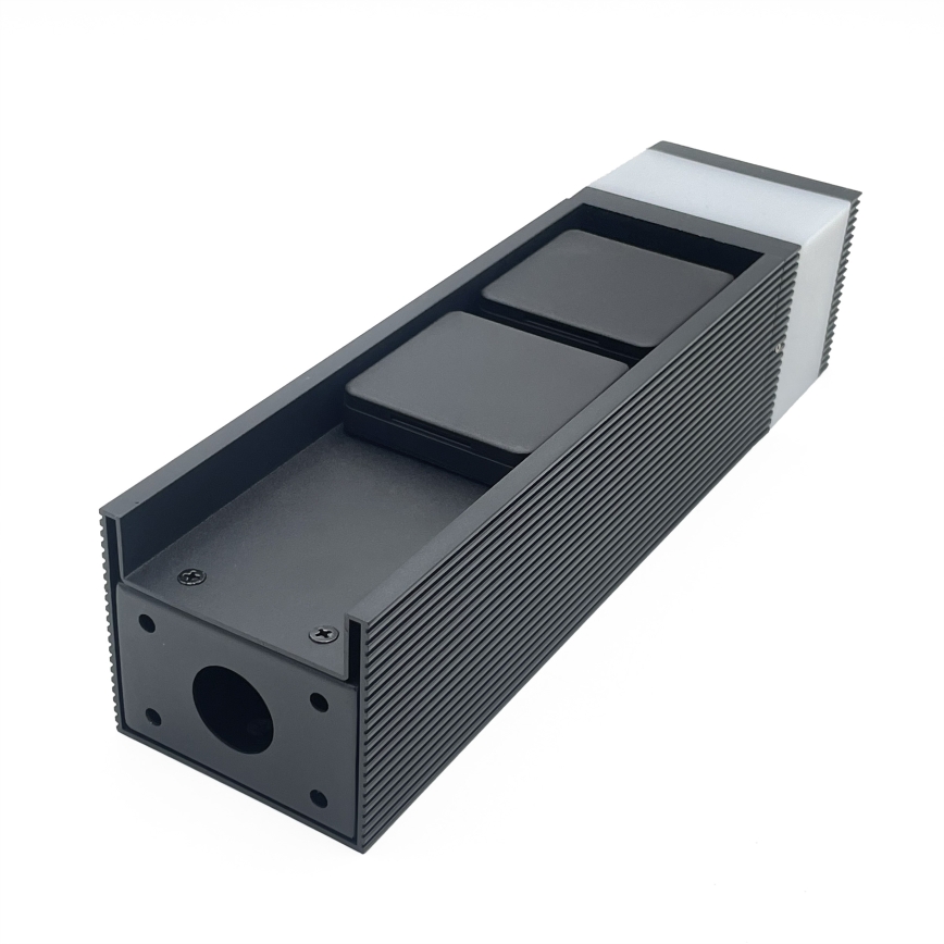 Външна лампа VESPER с 2 гнезда, 1xG9/5W/230V, IP44, 30 см, черна