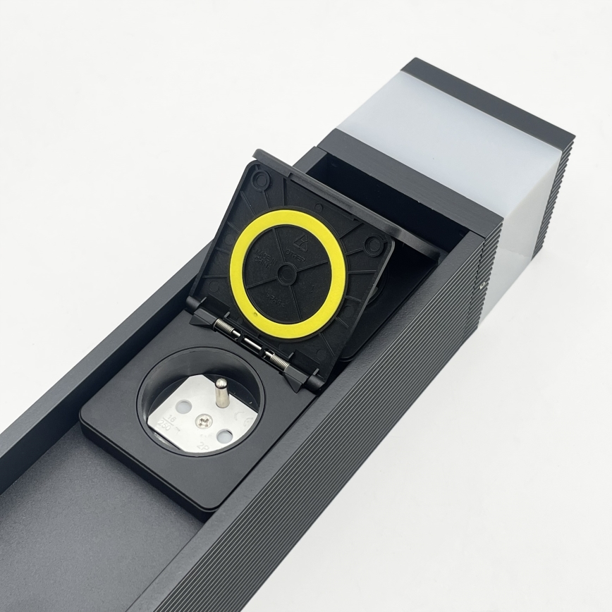 Външна лампа VESPER с 2 гнезда, 1xG9/5W/230V, IP44, 30 см, черна