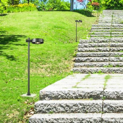 Външна LED лампа 7W/230V 3000K IP65, черна, 102 см