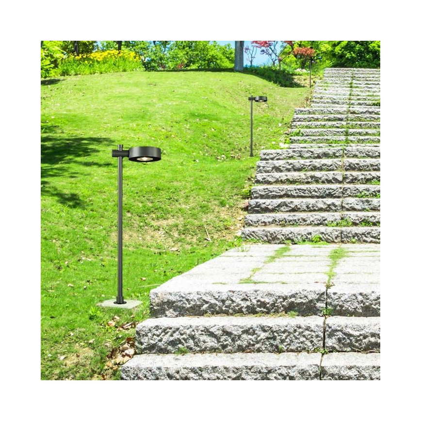 Външна LED лампа 7W/230V 3000K IP65, черна, 102 см