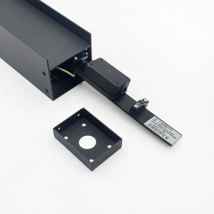 Външна LED лампа MODO, 8 W, 230 V, 4000 K, IP44, 50 см, черна