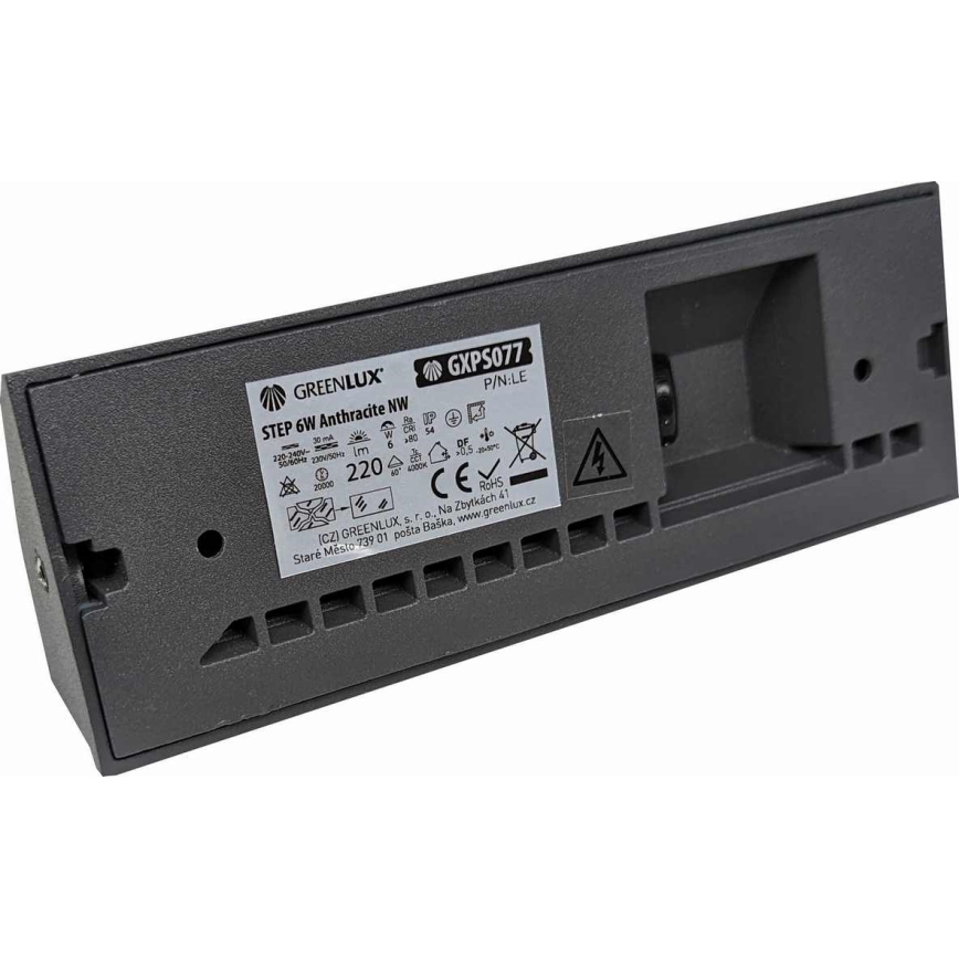 Външна LED лампа за стена LED/6W/230V IP54