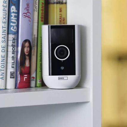 Външна смарт камера със сензор за движение GoSmart 5V 9600mAh IP65 Wi-Fi Tuya