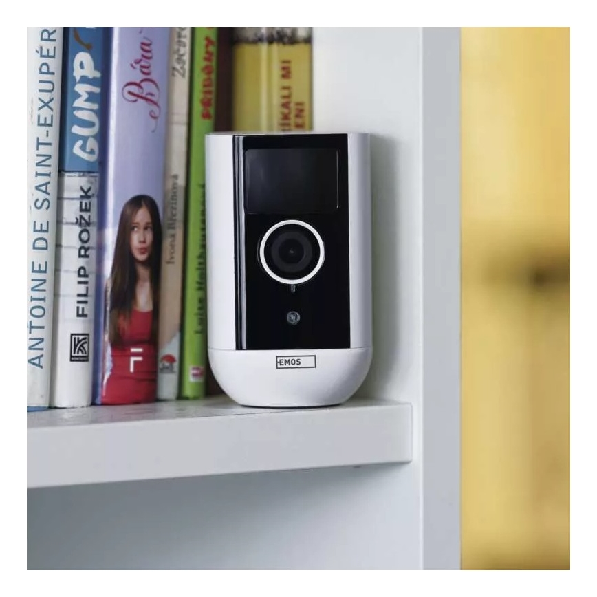 Външна смарт камера със сензор за движение GoSmart 5V 9600mAh IP65 Wi-Fi Tuya