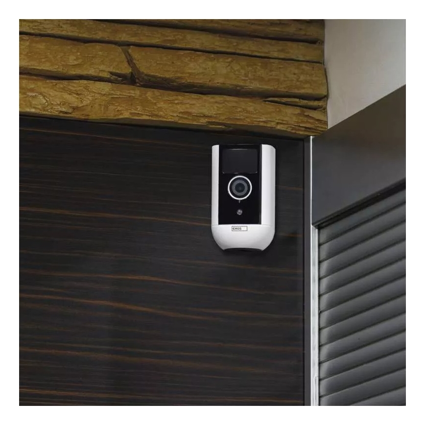 Външна смарт камера със сензор за движение GoSmart 5V 9600mAh IP65 Wi-Fi Tuya