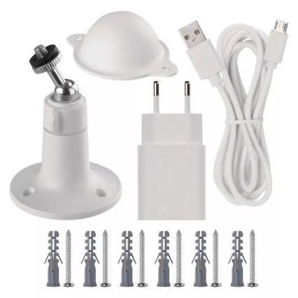 Външна смарт камера със сензор за движение GoSmart 5V 9600mAh IP65 Wi-Fi Tuya