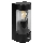 Външна стенна лампа със сензор за движение, 1xE27/15W/230V, IP44, черна