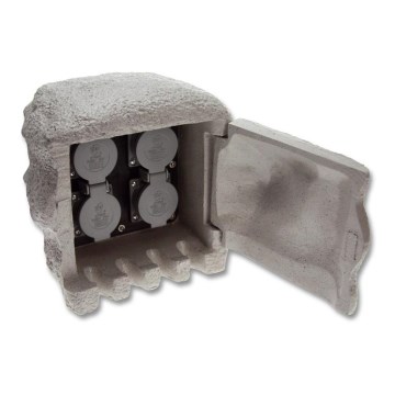 Външна колона с 4 контакта IP44