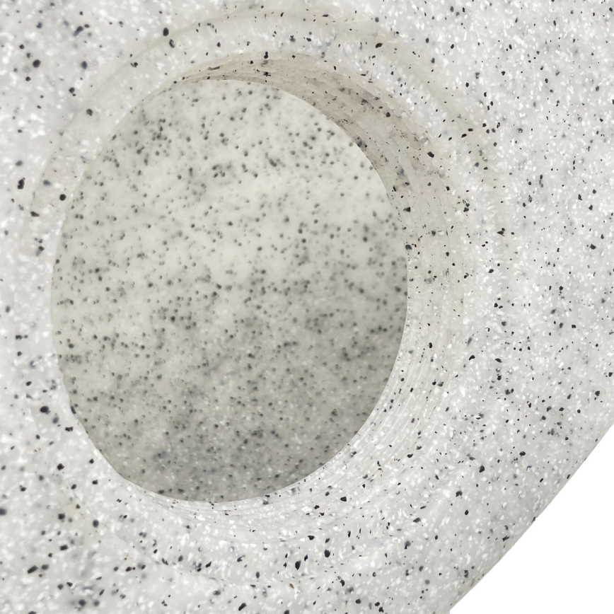 Външно декоративно осветително тяло LUMISTONE 1xE27/15W/230V IP65, диам. 26,5 cm