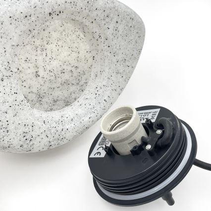 Външно декоративно осветително тяло LUMISTONE 1xE27/15W/230V IP65, диам. 26,5 cm