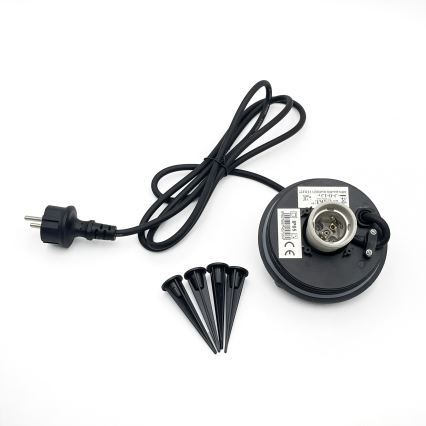 Външно декоративно осветително тяло LUMISTONE – 1xE27, 15W, 230V, IP65, Ø 38 см