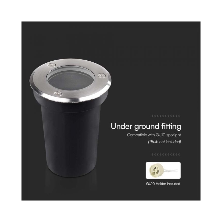 Външно настенно осветително тяло 1xGU10/35W/230V IP67