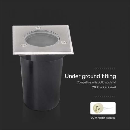 Външно настенно осветително тяло 1xGU10/35W/230V IP67