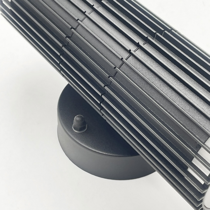 Външно стенно насочваемо осветително тяло LANTHEA 2xGU10/11W/230V IP44 черно