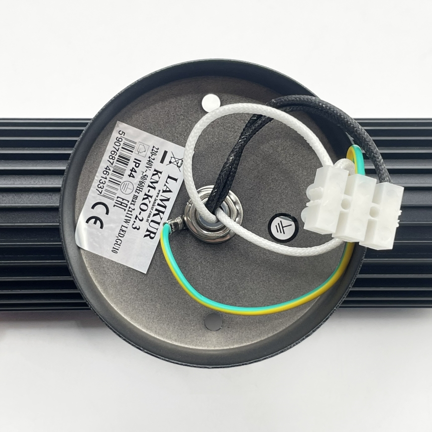 Външно стенно насочваемо осветително тяло LANTHEA 2xGU10/11W/230V IP44 черно