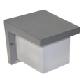 Външно стенно осветително тяло ARIANA, 1xE27/40W/230V, IP54, сиво