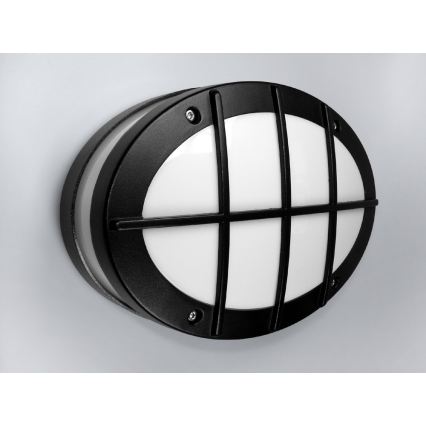 Външно стенно осветително тяло GALLUN 1xE27/60W/230V IP54 черно