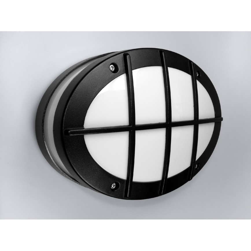 Външно стенно осветително тяло GALLUN 1xE27/60W/230V IP54 черно