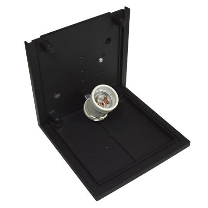 Външно стенно осветително тяло JAVEN 1xE27/60W/230V IP44 черно