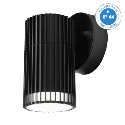 Външно стенно точково осветително тяло LANTHEA 1xGU10/11W/230V IP44 черно