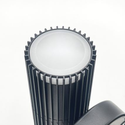 Външно стенно точково осветително тяло LANTHEA 1xGU10/11W/230V IP44 черно