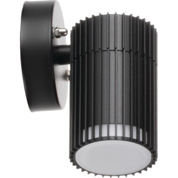 Външно стенно точково осветително тяло RADILO 1xGU10/11W/230V IP44 черно