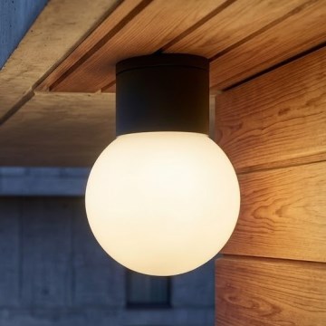 Външно точково осветително тяло STONO 1xE27/15W/230V IP65 антрацит
